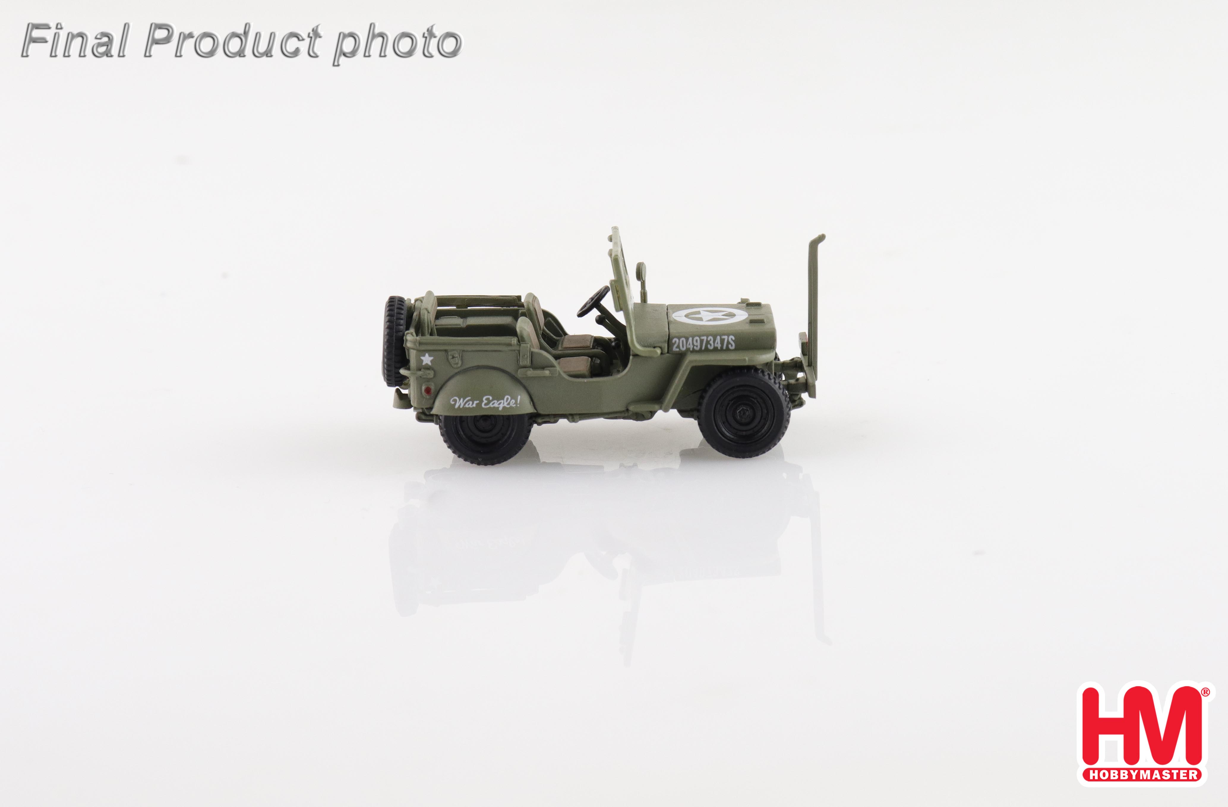 美國1/4噸軍用吉普車“喬治·巴頓將軍”1945年 HG4215