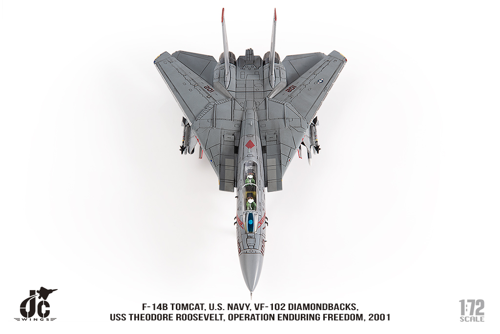 美國海軍F-14B雄貓式戰機VF-102中隊 JCW-72-F14-024