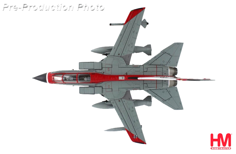 HA6728德國空軍Tornado龍捲風式攔截機50週紀念彩繪模型1/72成品HM