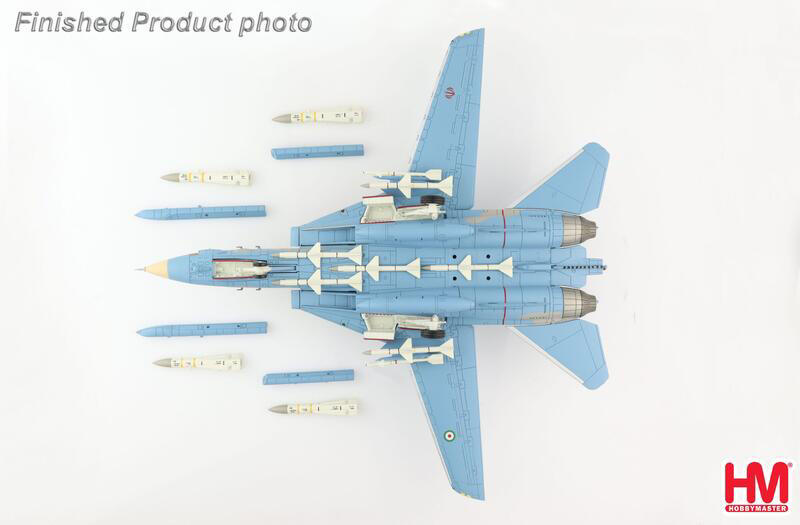 HA5235伊朗空軍F-14A雄貓戰鬥機合金模型1/72成品HM
