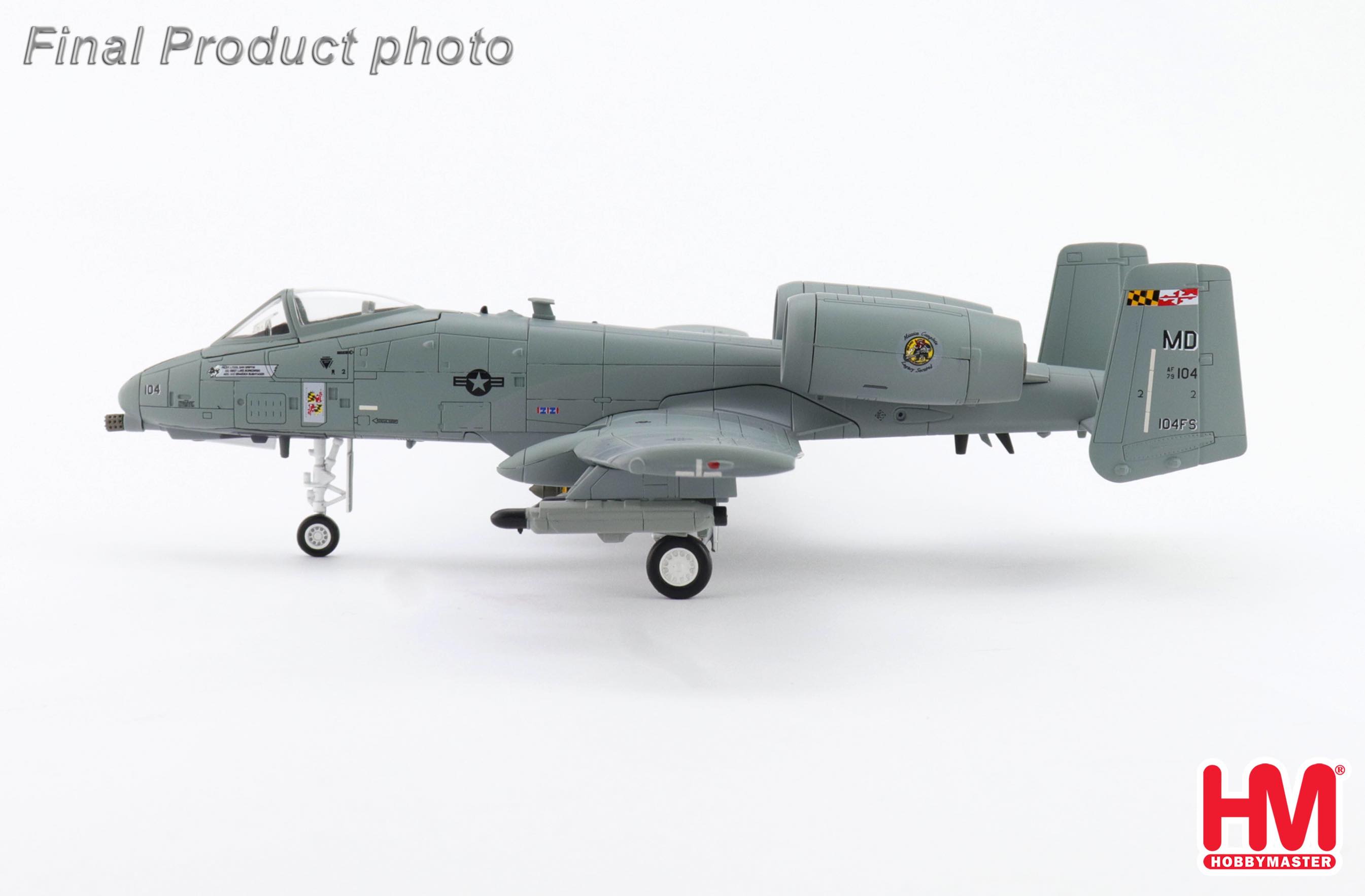 HA1343美國空軍A-10C攻擊機104中隊