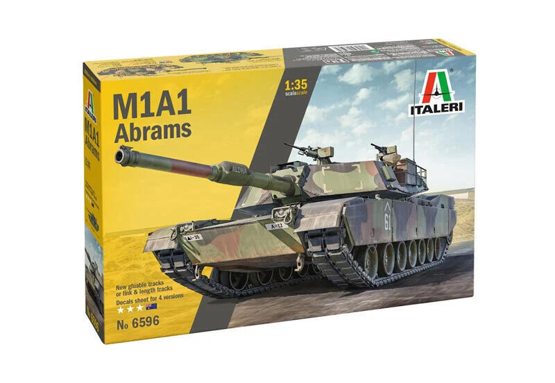 6596美國陸軍 M1A1  Abrams艾布蘭坦克1/35模型