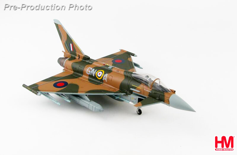 HA6607英國皇家空軍EF-2000不列顛戰役75週年紀念1/72合金成品模型HM