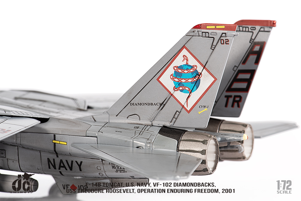 美國海軍F-14B雄貓式戰機VF-102中隊 JCW-72-F14-024