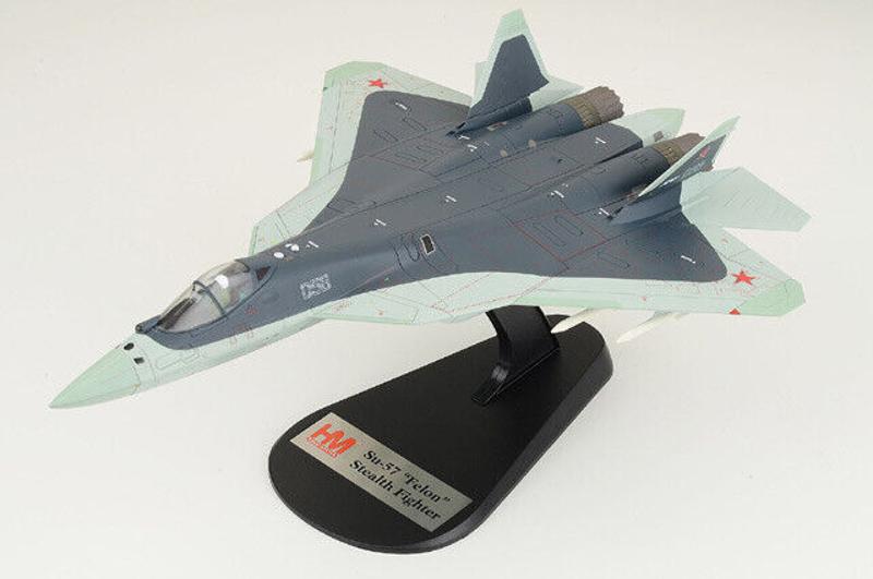HA6802俄羅斯 Su-57(T-50-6-2) Су-57 戰鬥機模型