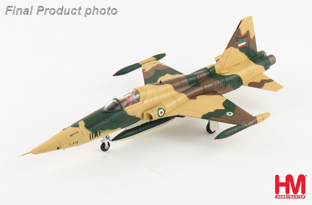 HA33006伊朗RF-5A自由戰士 偵察機IIAF編號2-414，1968年1/72合金成品模型HM