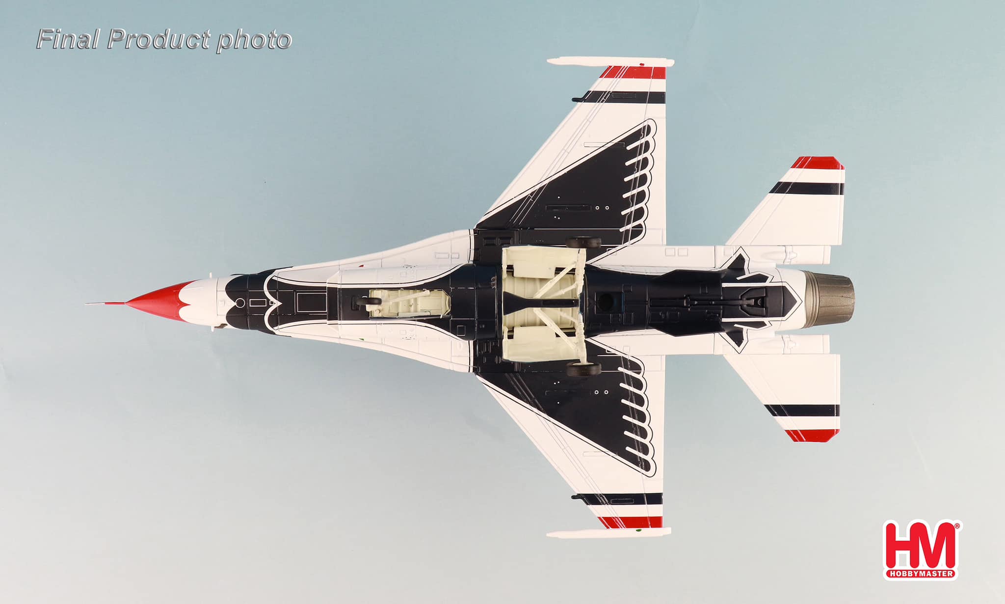 HA38039美國雷鳥特技小組F-16領隊一號合金模型
