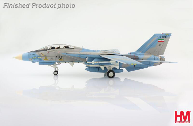 HA5235伊朗空軍F-14A雄貓戰鬥機合金模型1/72成品HM