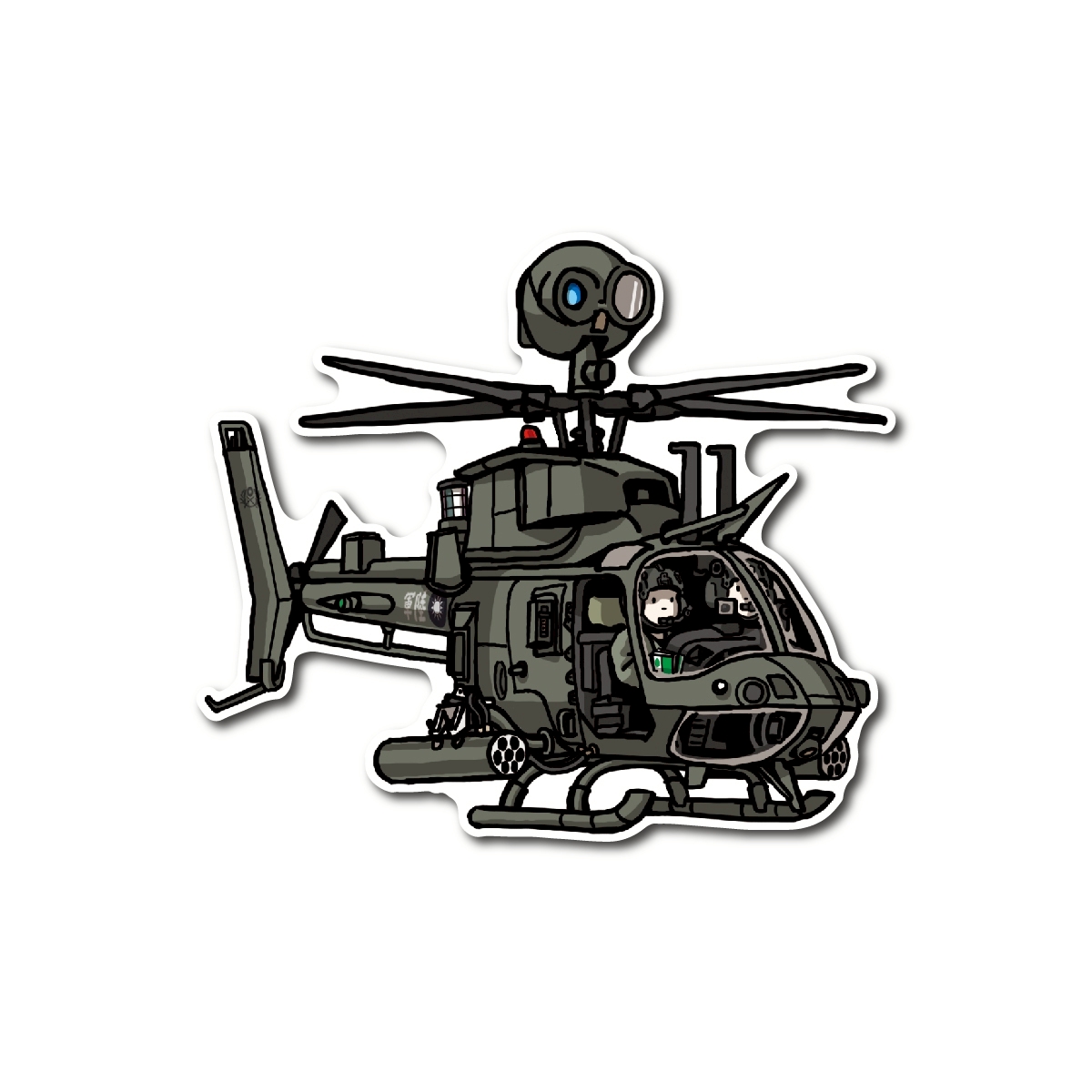 陸軍OH-58D奇歐瓦戰搜直升機