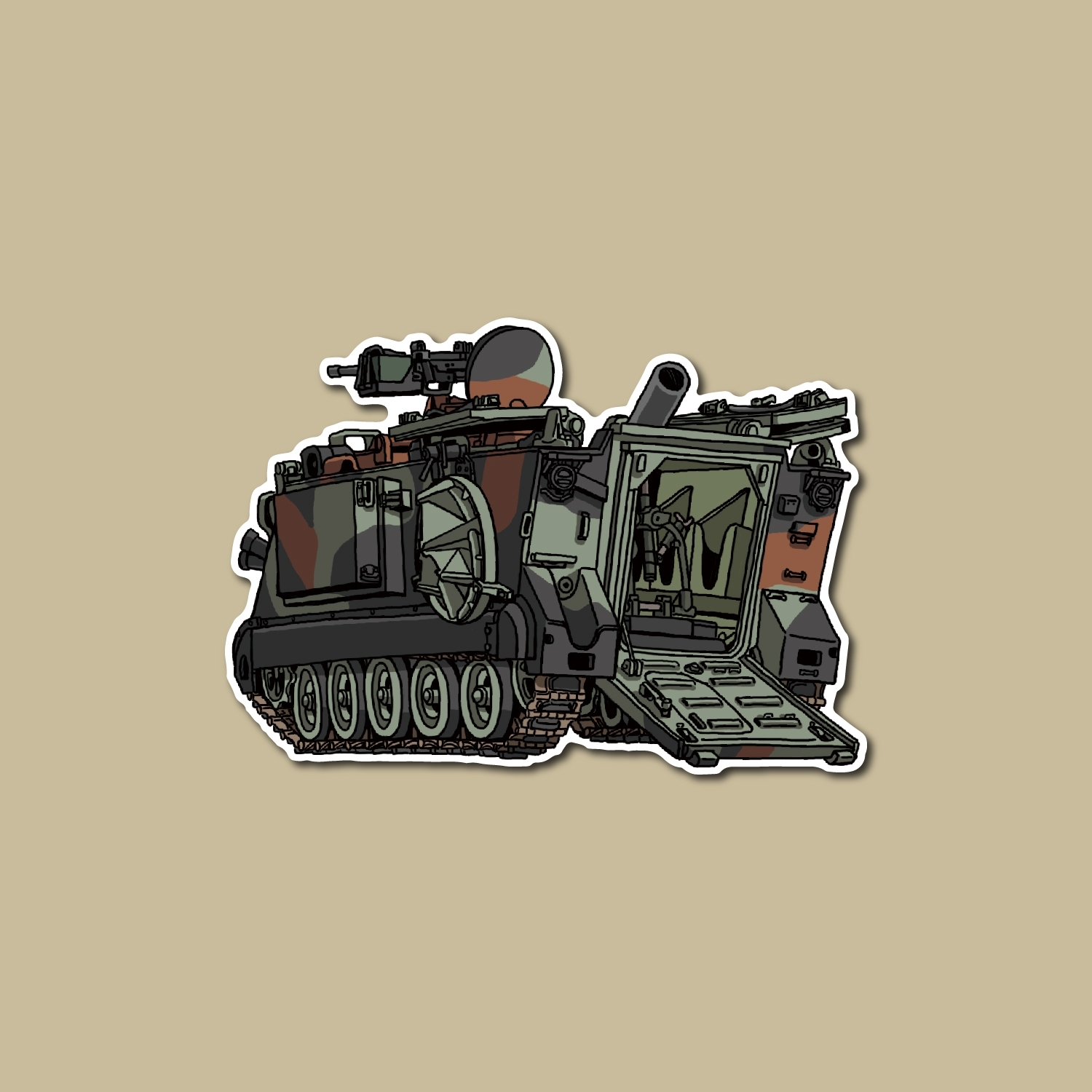 陸軍CM22裝甲迫砲車