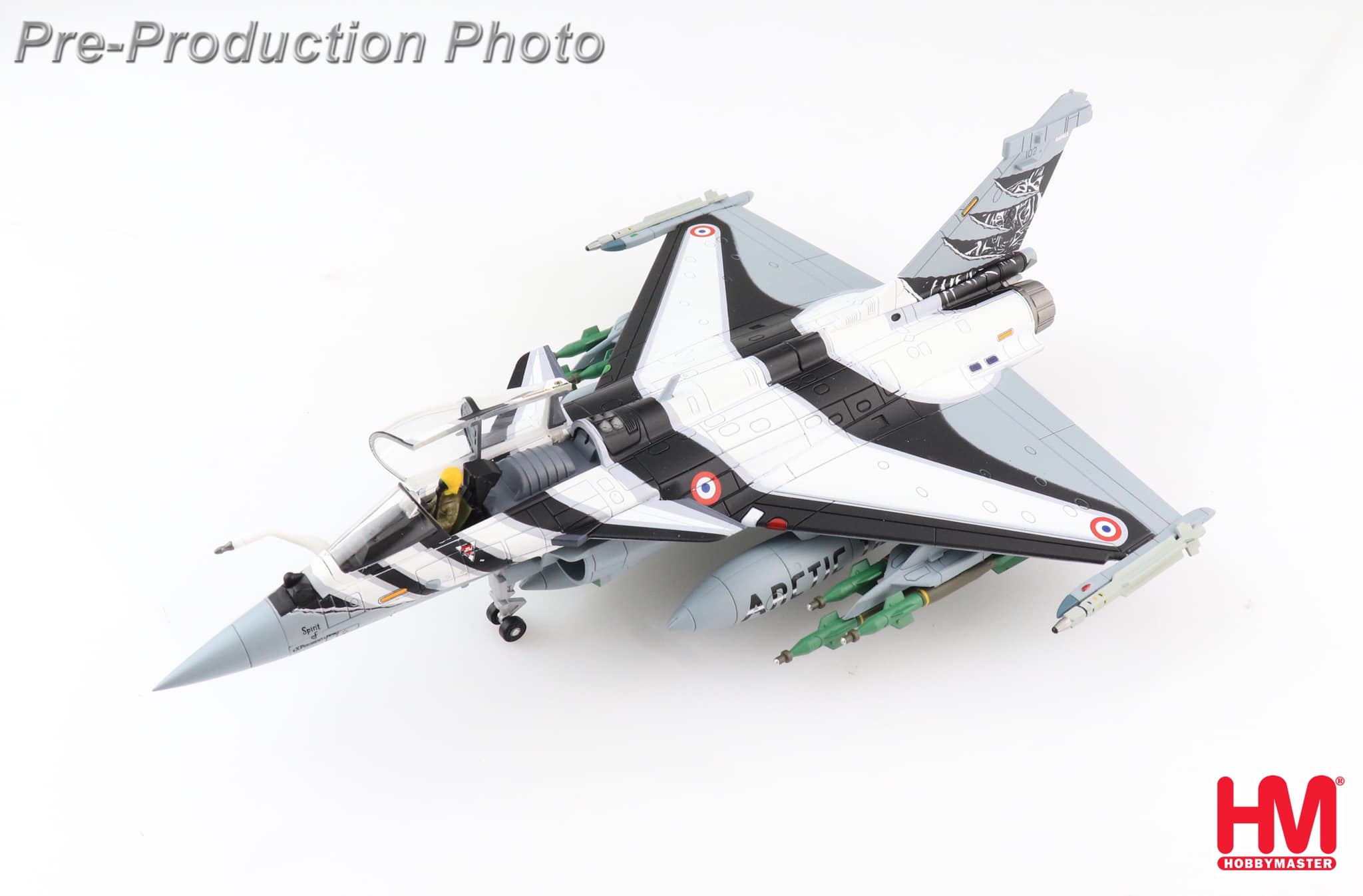 HA9601法國空軍Rafale C飆風戰機北約老虎會2012彩繪模型