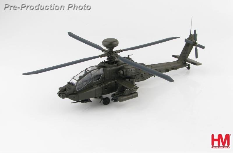 HH1206陸軍航空601旅Apache阿帕契AH-64E攻擊直升機模型