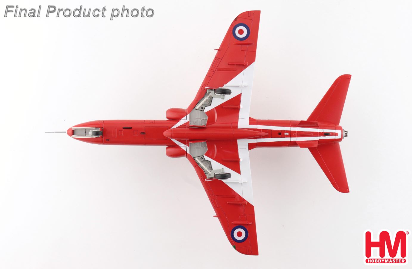 HU1004英國紅箭飛行表演隊Hawk T.1A XX202