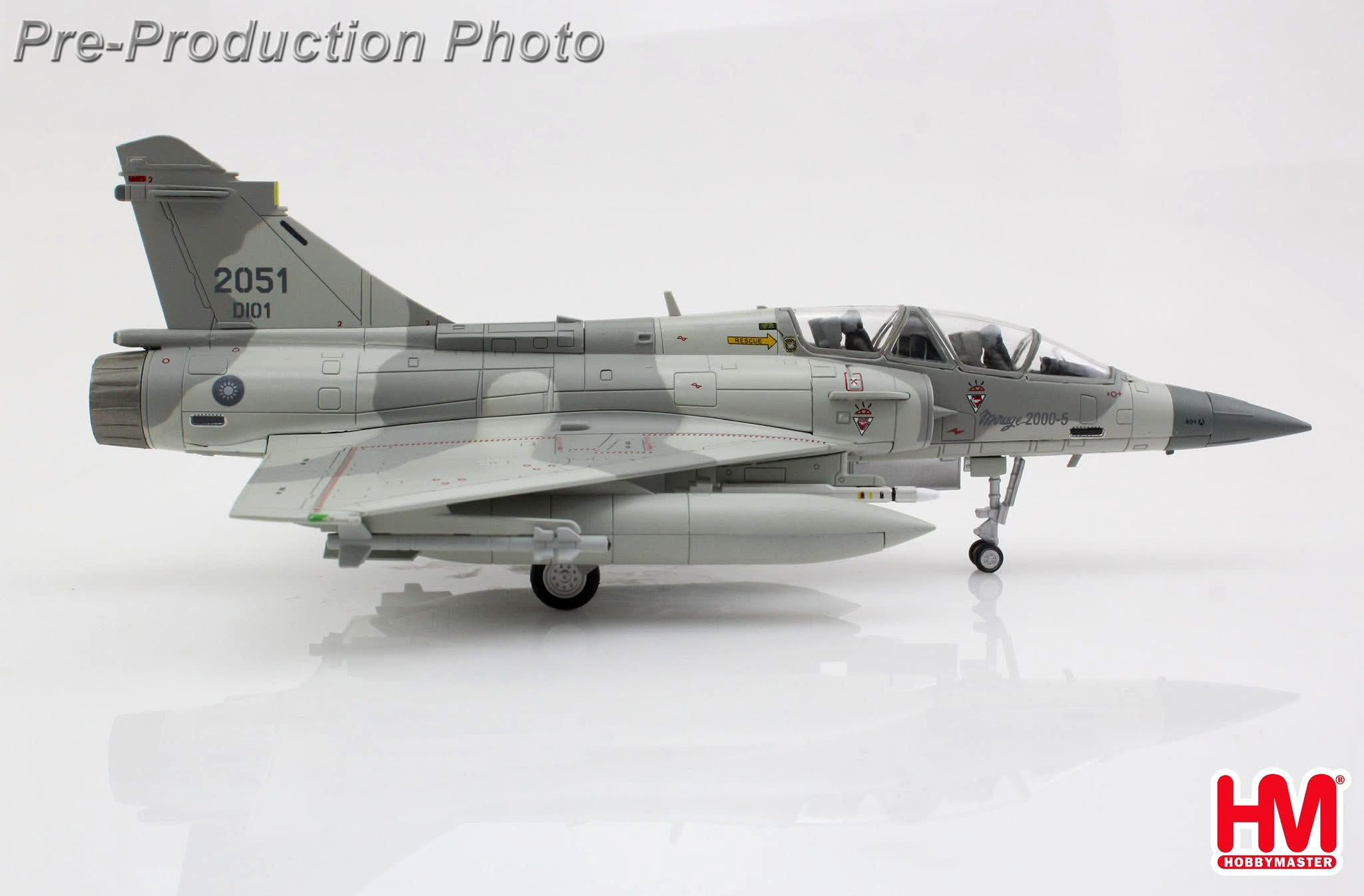 HA1651國軍 Mirage 2000-5DI  #2051模型