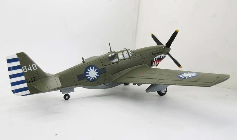 HA8510 國軍P-51C野馬Mustang 32Sq模型1/48成品