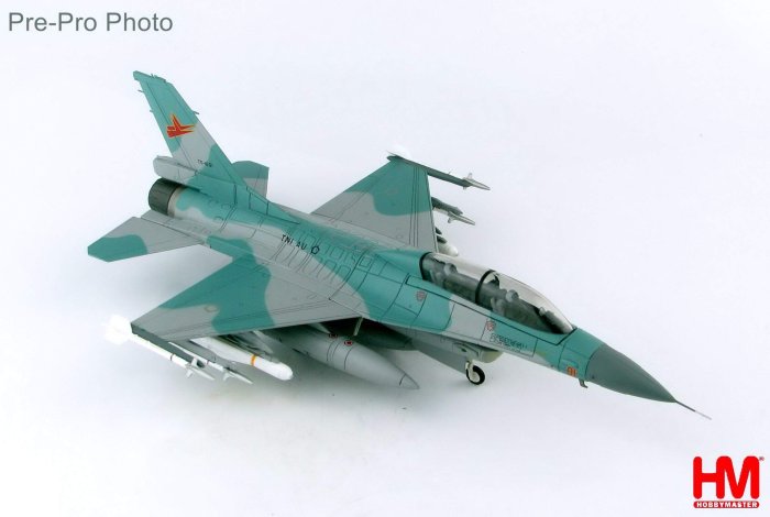 HA3862 F-16B TS-1601 TNI-AU 印尼空軍合金模型