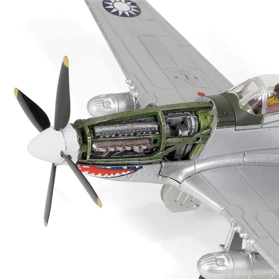 812013E空軍第五大隊P-51D戰鬥機模型1/72成品