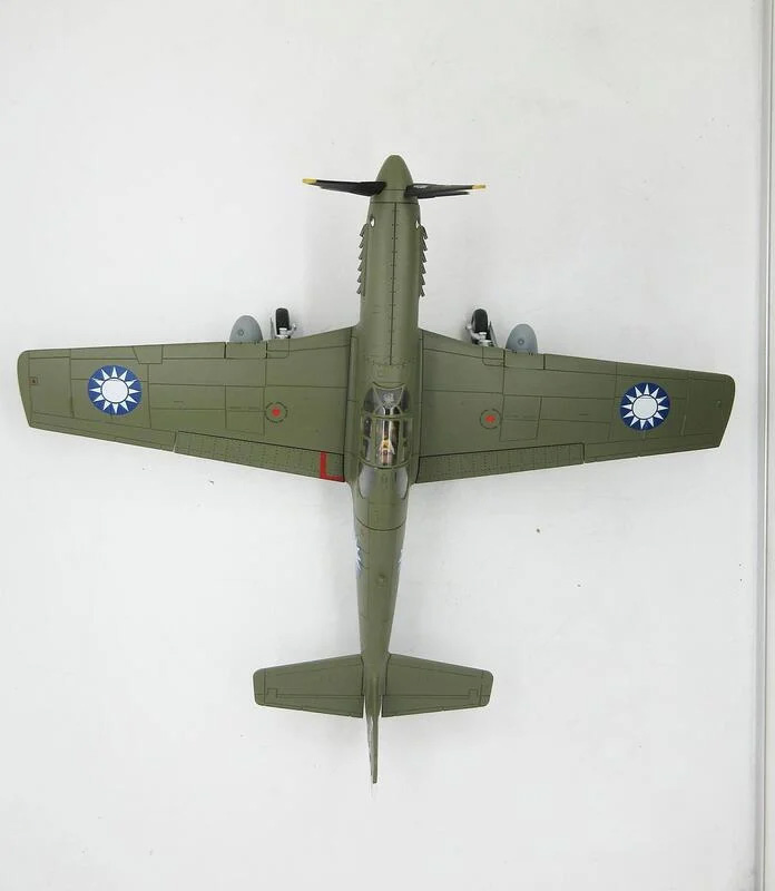 HA8510 國軍P-51C野馬Mustang 32Sq模型1/48成品