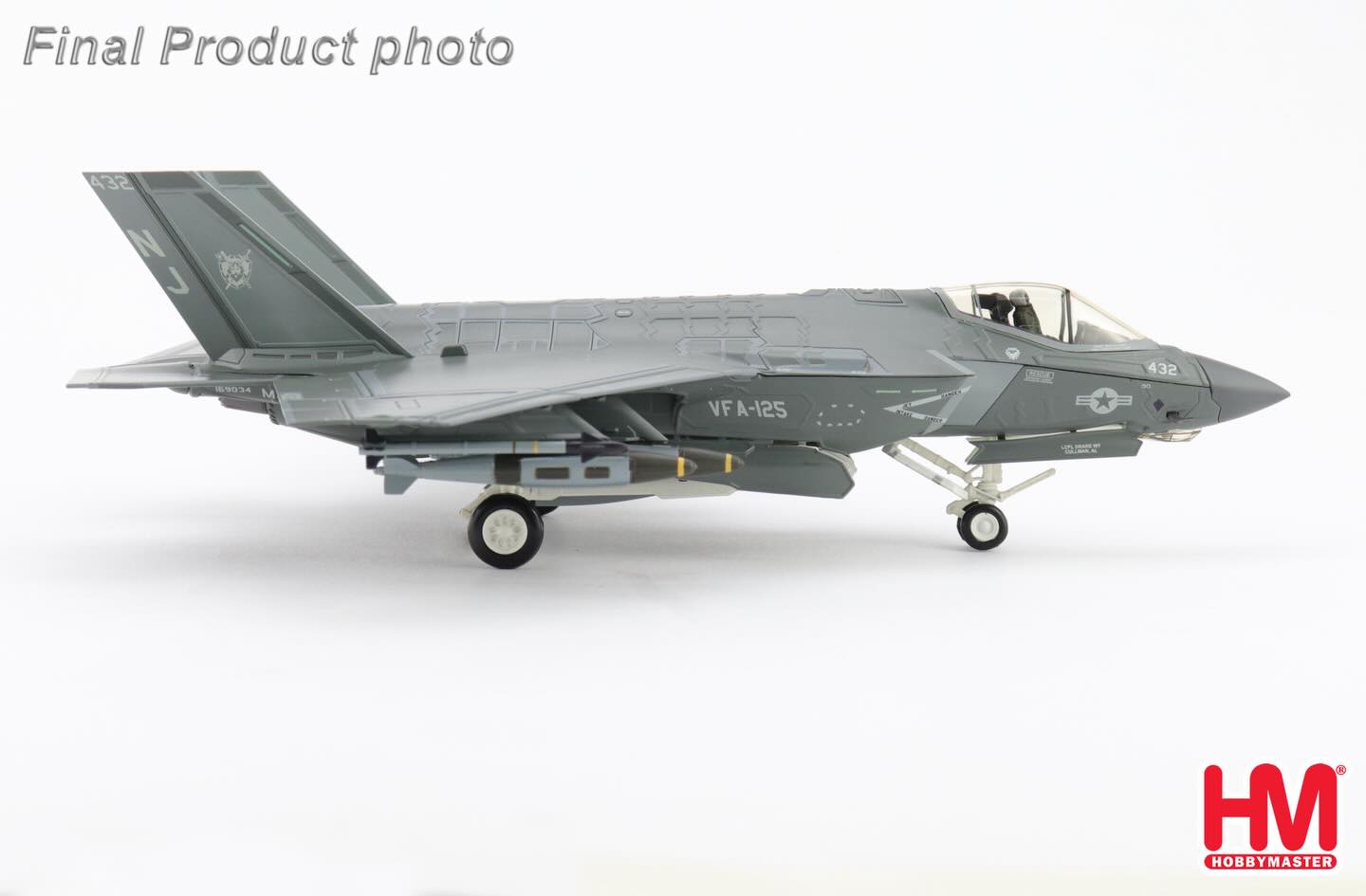 HA6213美國海軍F-35C粗暴襲擊者VFA-125