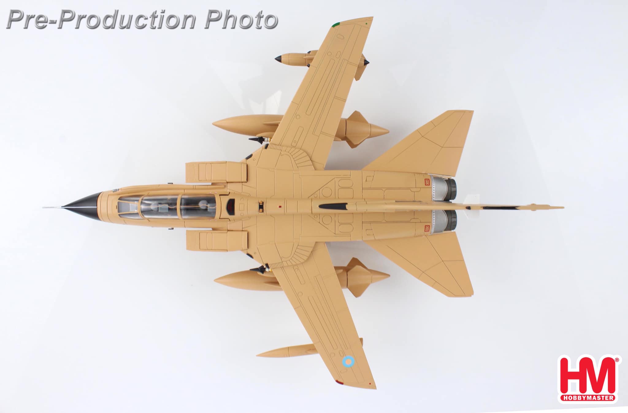 HA6716英國皇家空軍龍捲風GR.Mk 1黛比Debbie 1991沙漠風暴模型