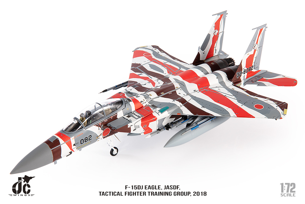 JCW-72-F15-024日本航空自衛隊飛行教導隊F-15DJ假想敵082模型