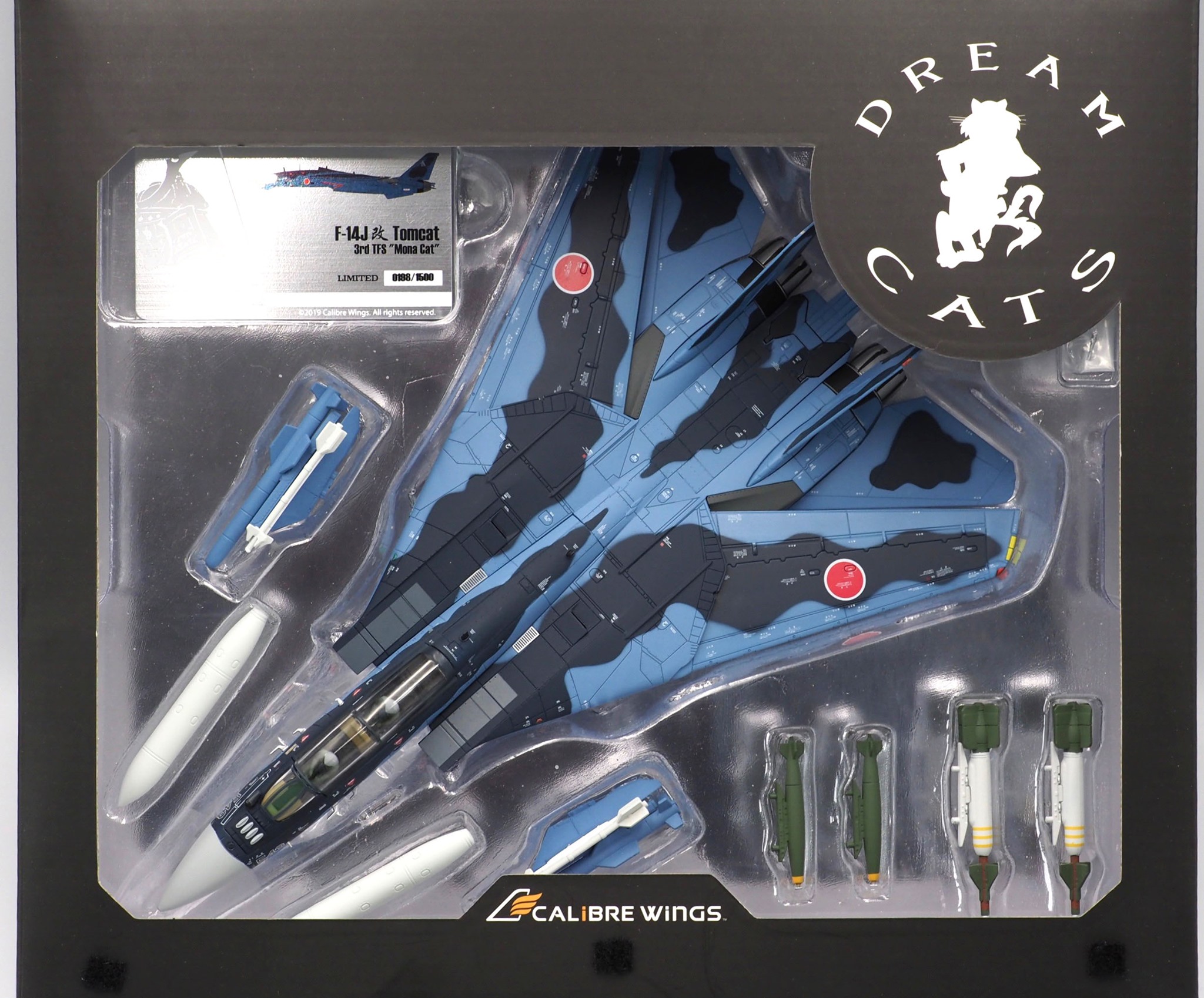 CA72DC01日本F-14J海洋迷彩合金成品1/72模型