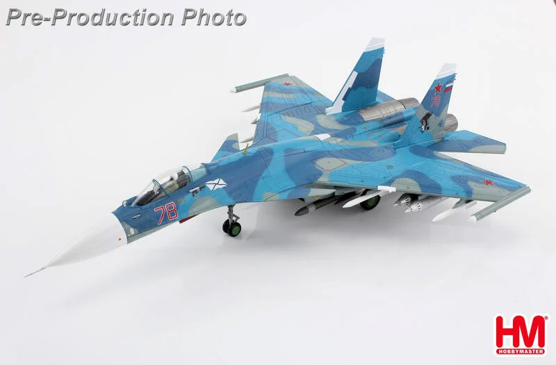 HA6408俄羅斯海軍SU-33 FLANKER D #78第279艦載戰鬥機模型