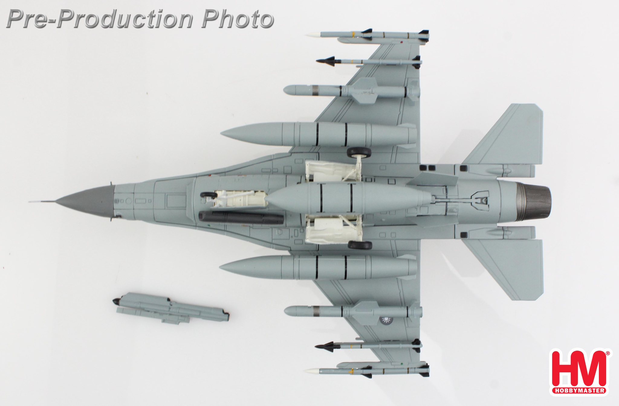 HA38071國軍F-16A #6677中緬印戰區彩繪