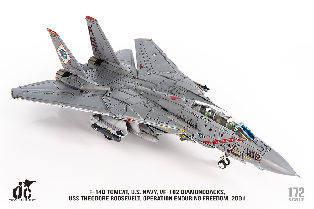 美國海軍F-14B雄貓式戰機VF-102中隊 JCW-72-F14-024