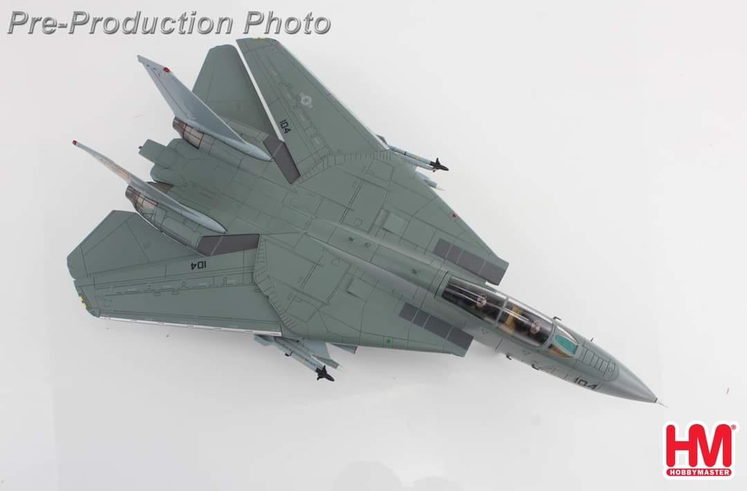 HA5255捍衛戰士 ICEMAN F-14A金屬模型