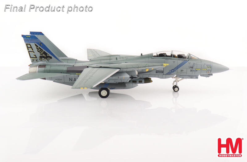 HA5243美國海軍F-14B戰機VFA-143嘔吐犬模型1
