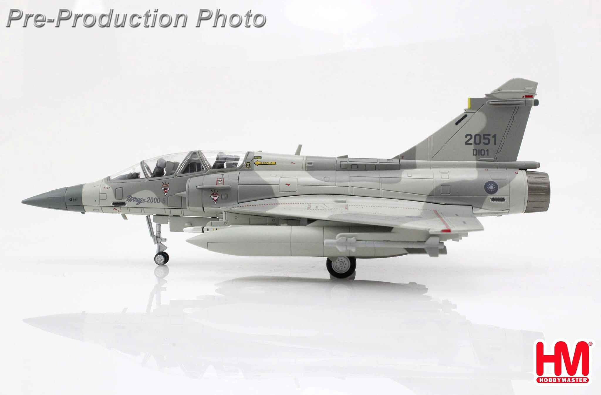 HA1651國軍 Mirage 2000-5DI  #2051模型