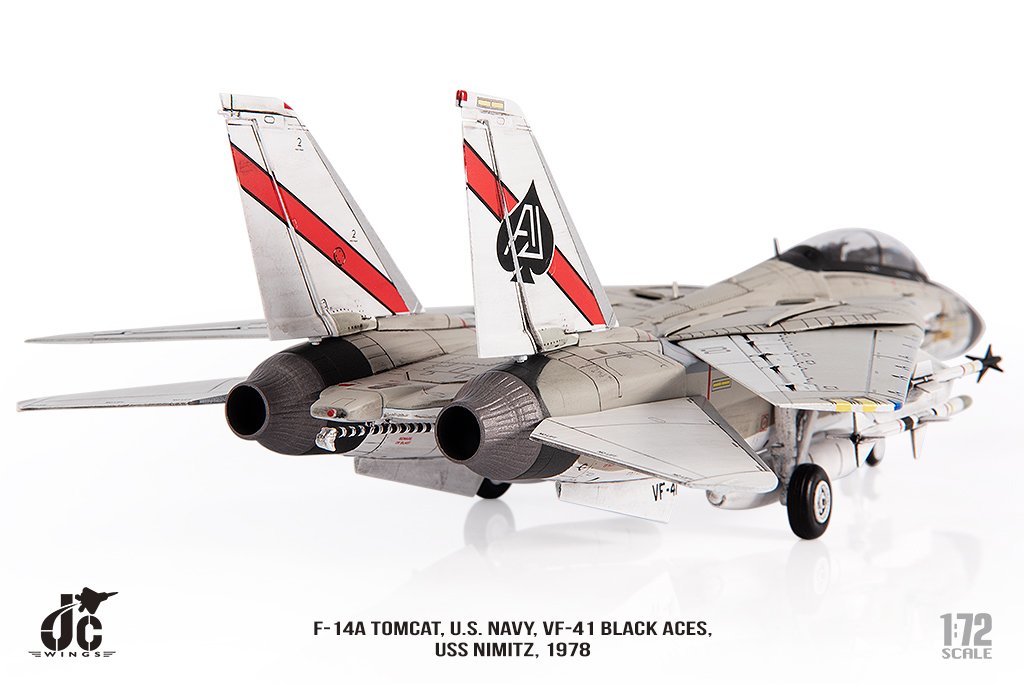 JCW-72-F14-012 美國海軍F-14A VF-41 Black Aces模型