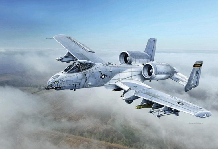 2725美國 A-10C雷霆二式攻擊機1/48模型