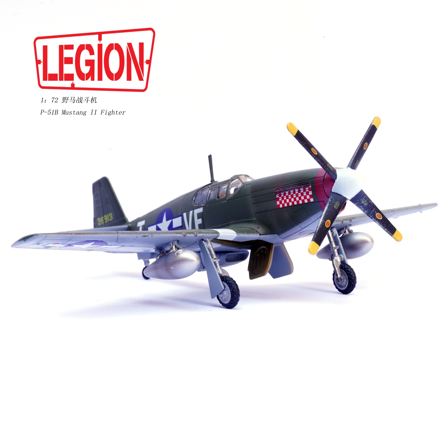 美國陸軍航空軍P-51B，D·詹蒂萊上尉，第 336 戰鬥機中隊14606LA