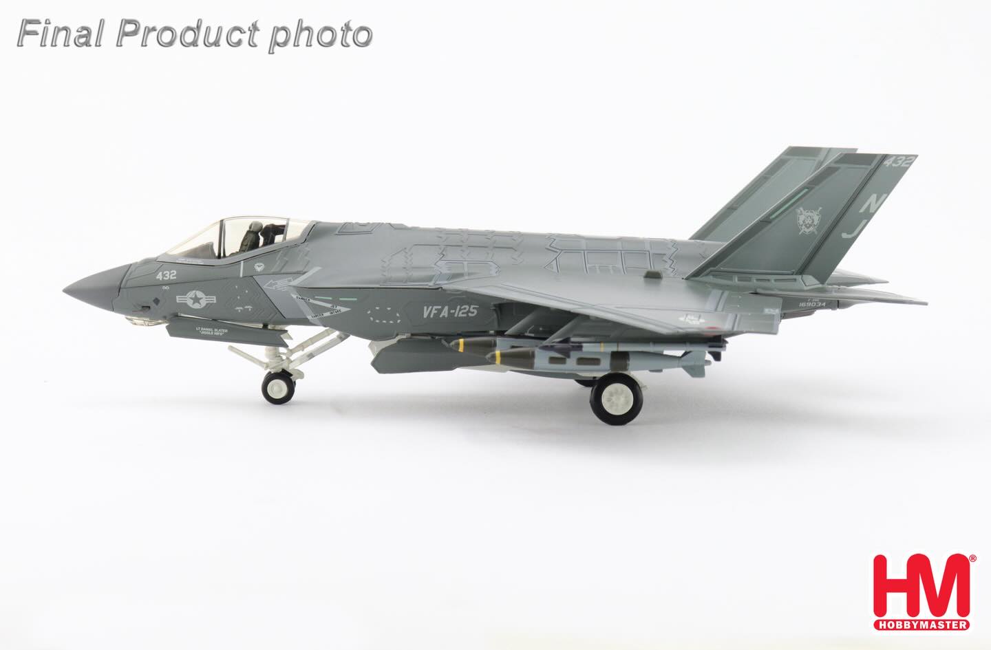 HA6213美國海軍F-35C粗暴襲擊者VFA-125