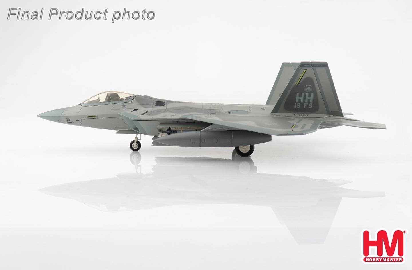 HA2822美國F-22A Raptor 03-4046合金成品模型