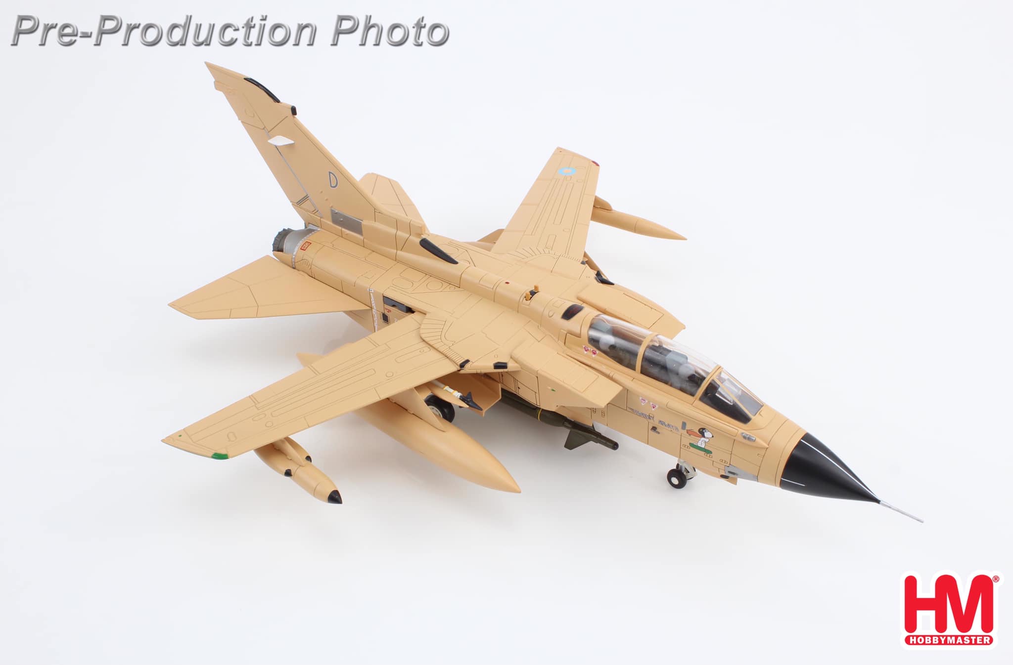 HA6716英國皇家空軍龍捲風GR.Mk 1黛比Debbie 1991沙漠風暴模型
