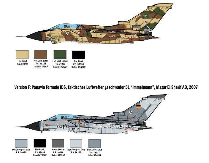 2783龍捲風TORNADO GR.1/IDS戰鬥機 波灣戰爭1/48模型