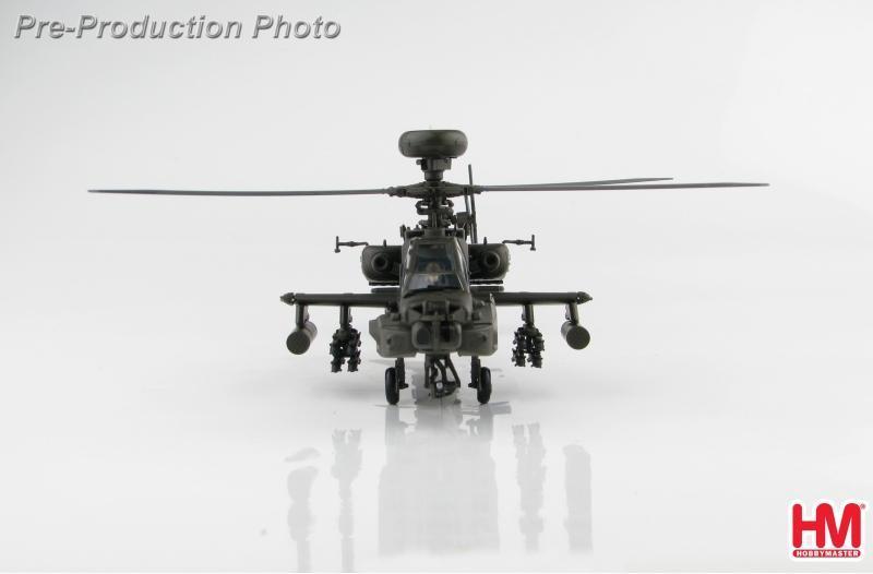 HH1206陸軍航空601旅Apache阿帕契AH-64E攻擊直升機模型