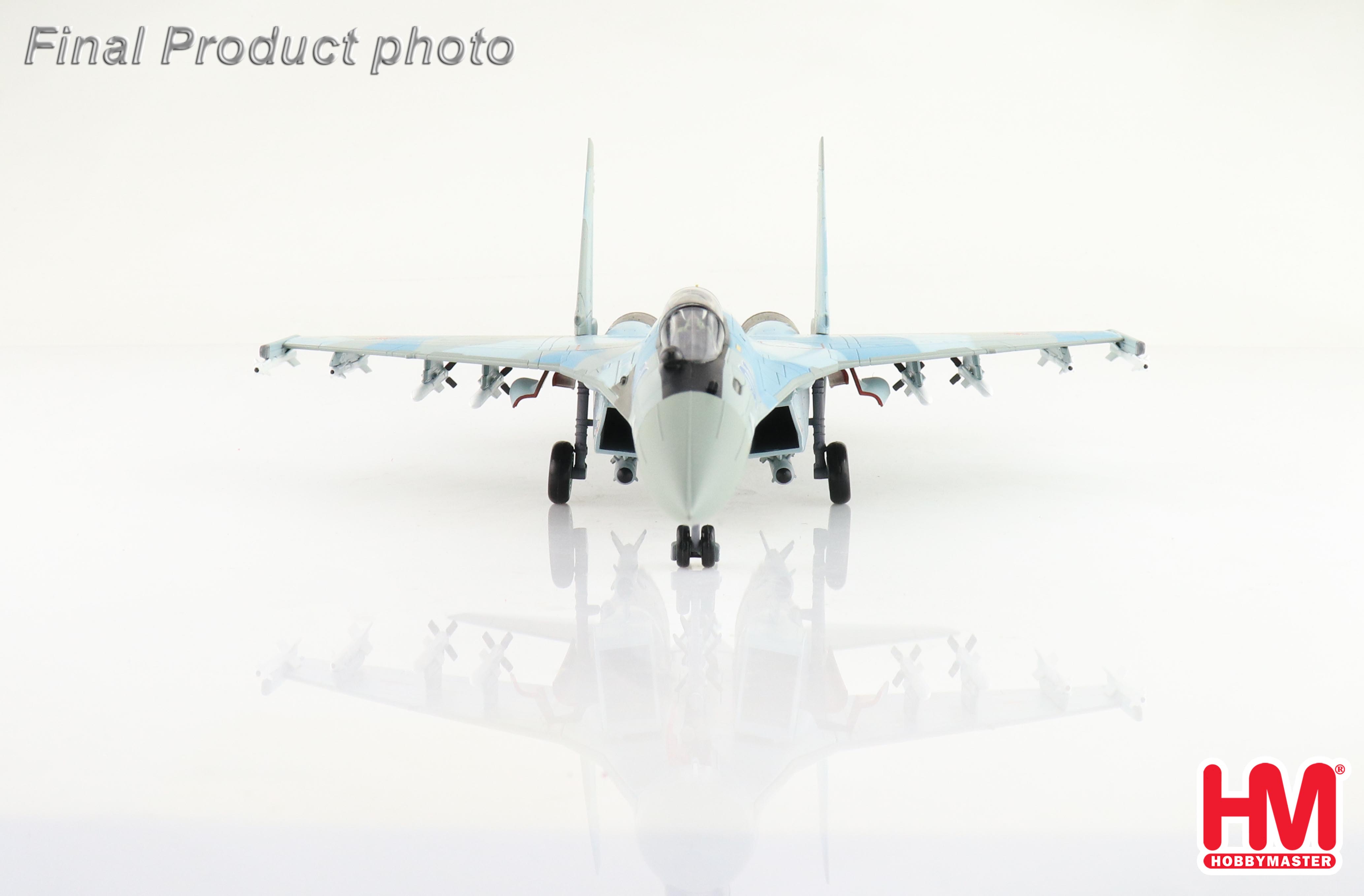 HA5713c俄羅斯Su-35S側衛E侵略者藍色01第16戰鬥機模型1/72成品HM