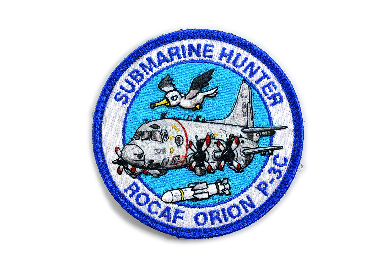P0150空軍P-3C臂章Mr.dom系列(有魔鬼氈)