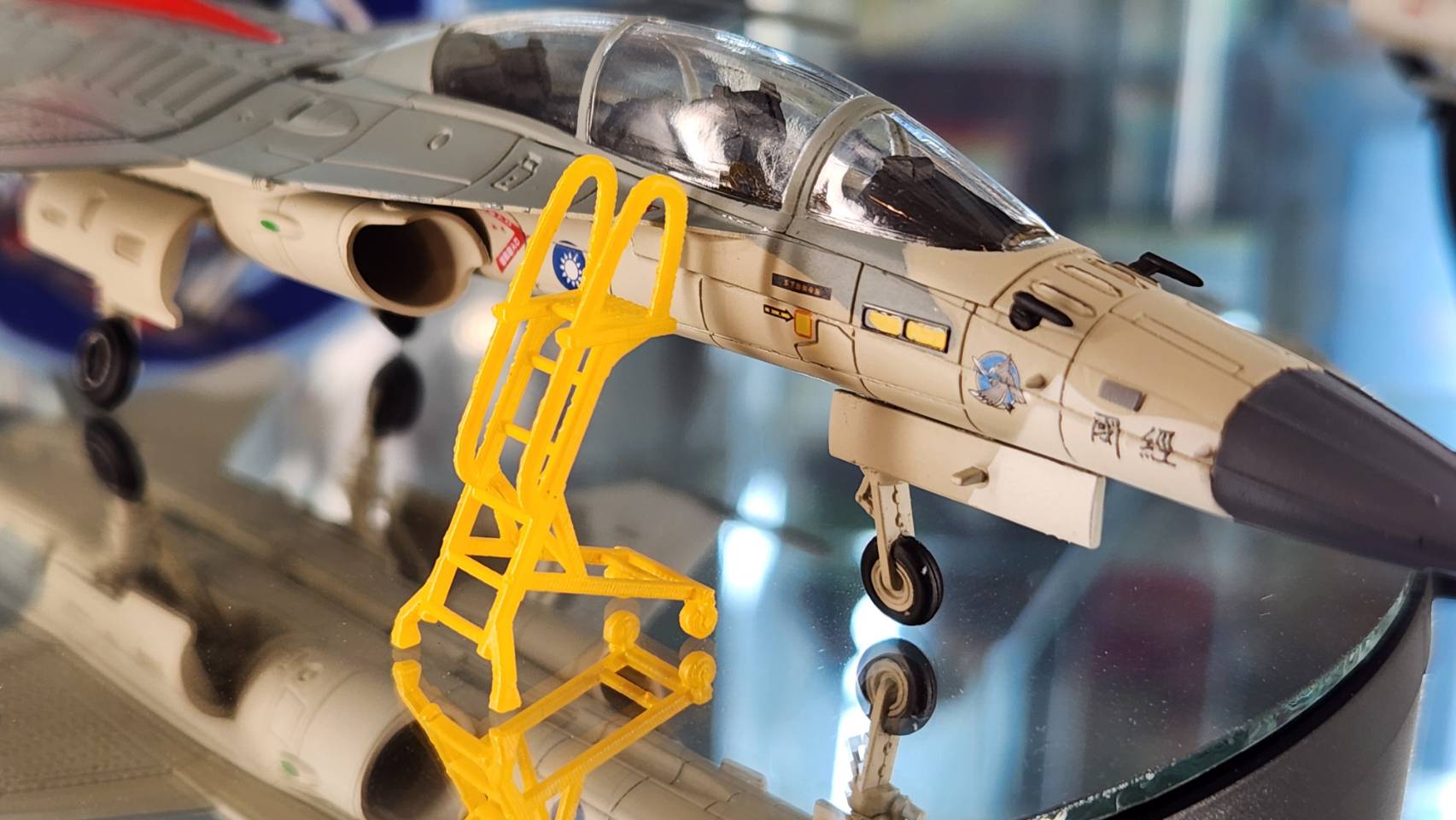 空軍F-104/經國號/勇鷹教練機 戰鬥機1/72模型