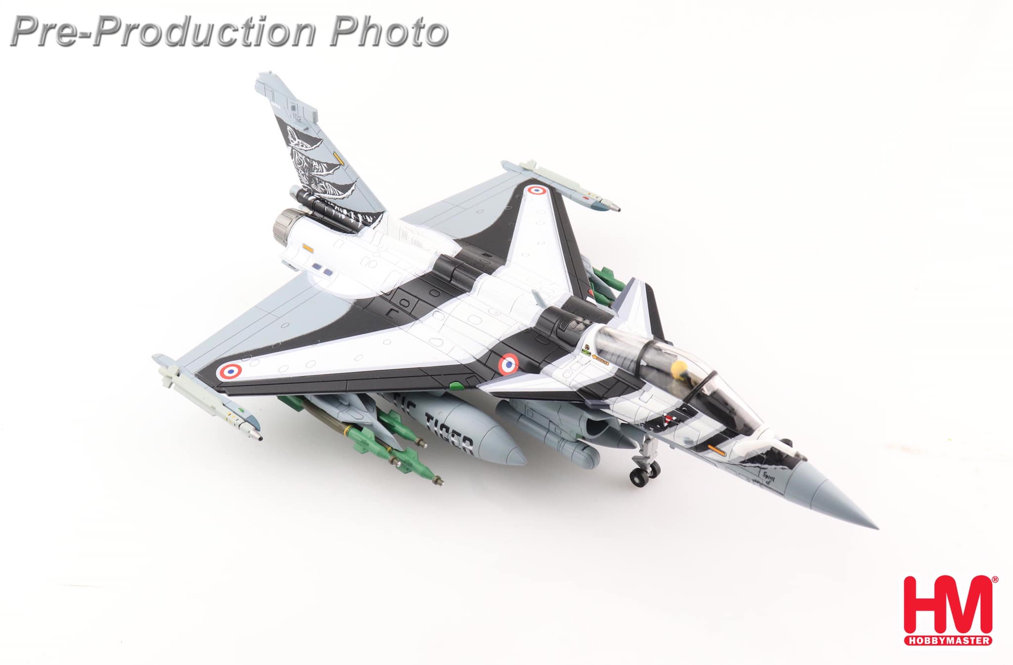 HA9601法國空軍Rafale C飆風戰機北約老虎會2012彩繪模型
