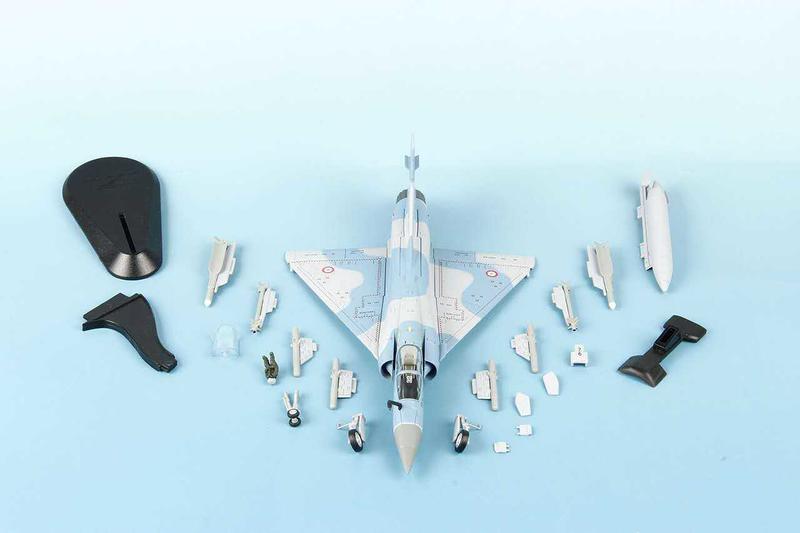 HA1614法國1/2鸛鳥中隊Mirage 2000-5F戰機模型