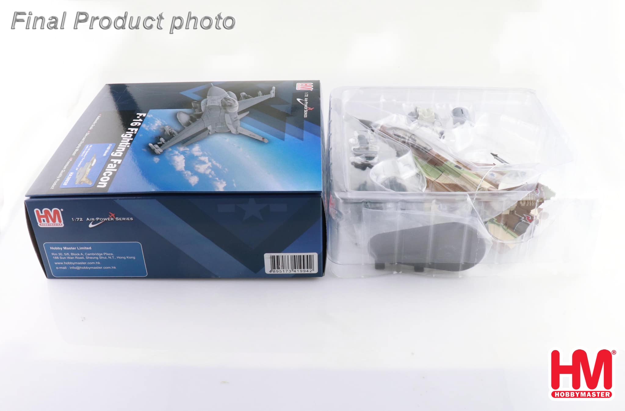 HA38037以色列空軍F-16I 第119中隊蝙蝠中隊合金模型
