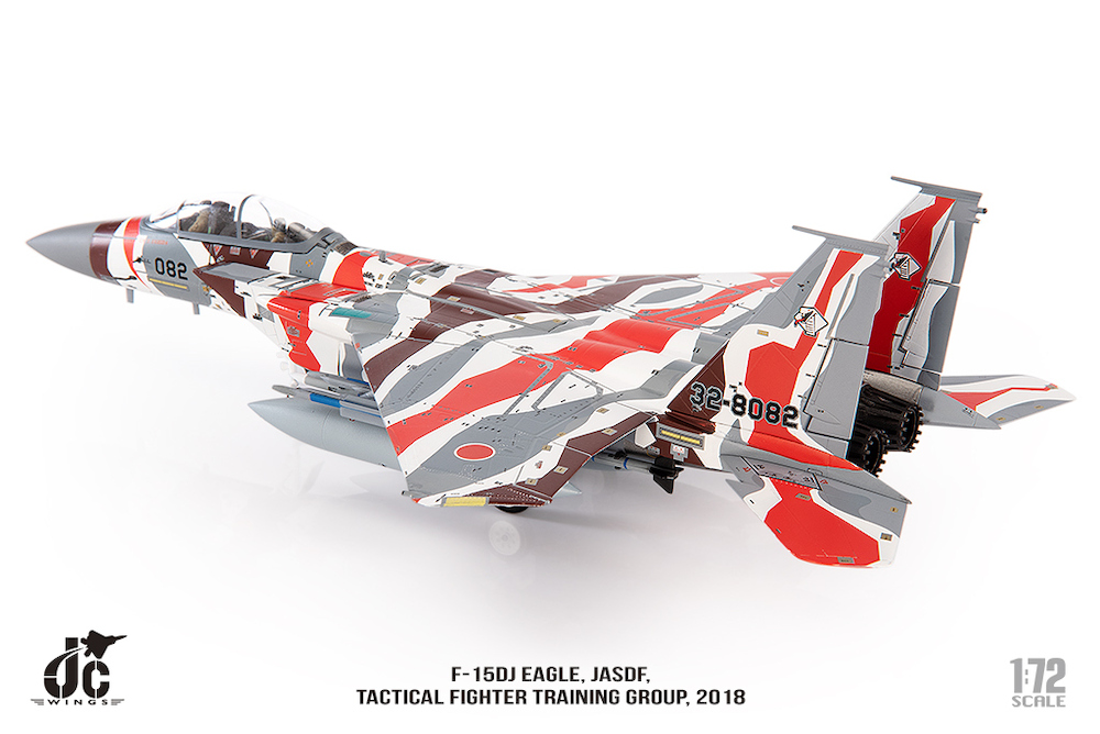 JCW-72-F15-024日本航空自衛隊飛行教導隊F-15DJ假想敵082模型