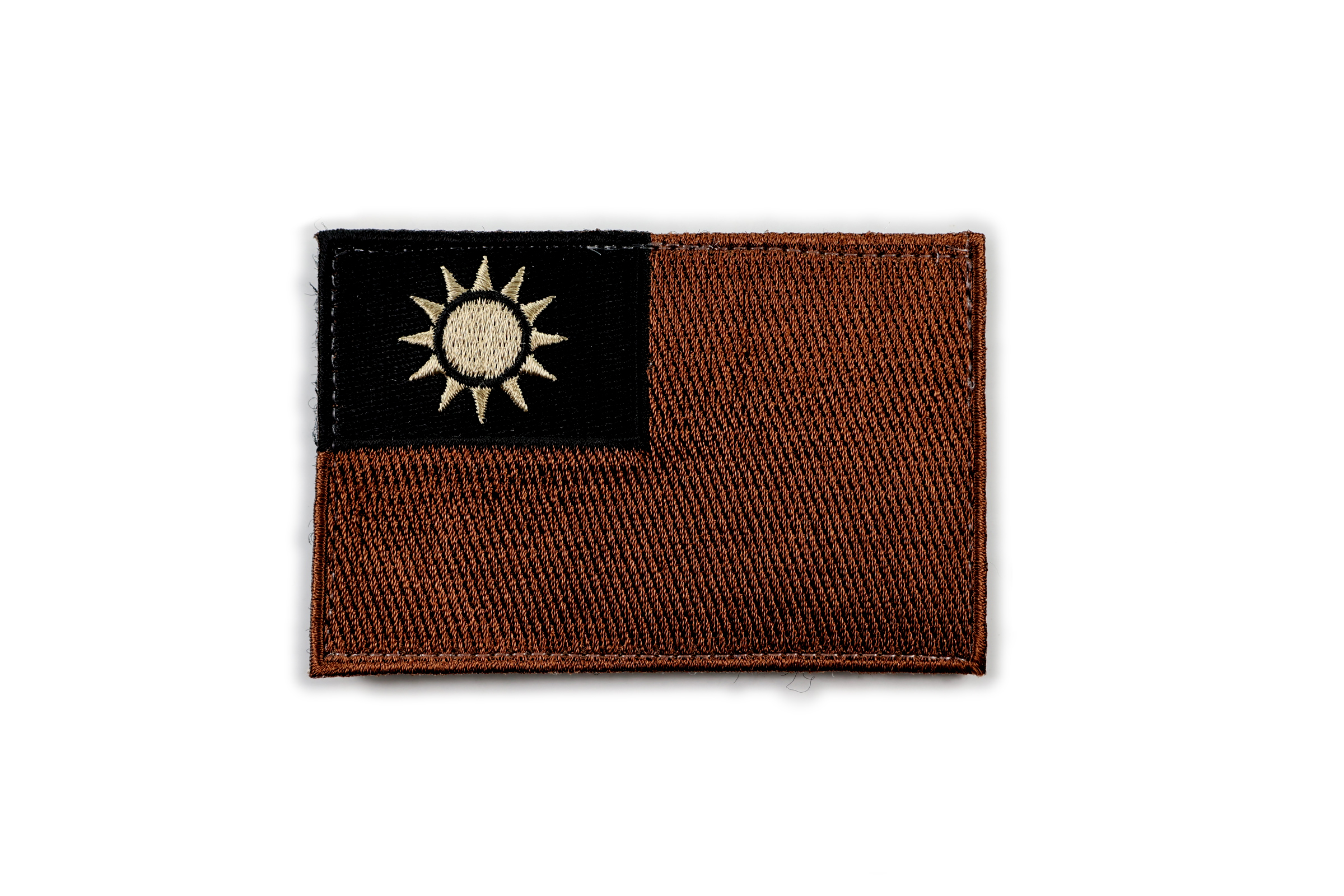 P0170 中華民國國旗R.O.C. TAIWAN繡章(多地迷彩版)(有魔鬼氈)