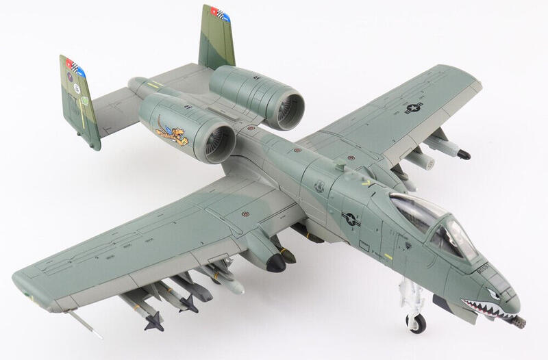 HA1333飛虎鯊魚嘴彩繪A-10C攻擊機第75中隊模型