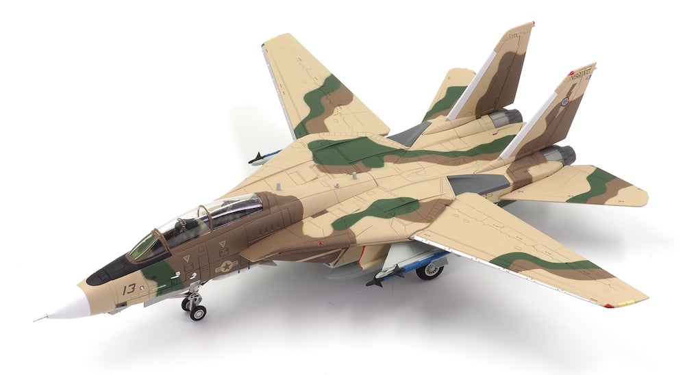 CA72TP05 美國F-14A Topgu戰鬥機沙漠迷彩 模型1/72成品